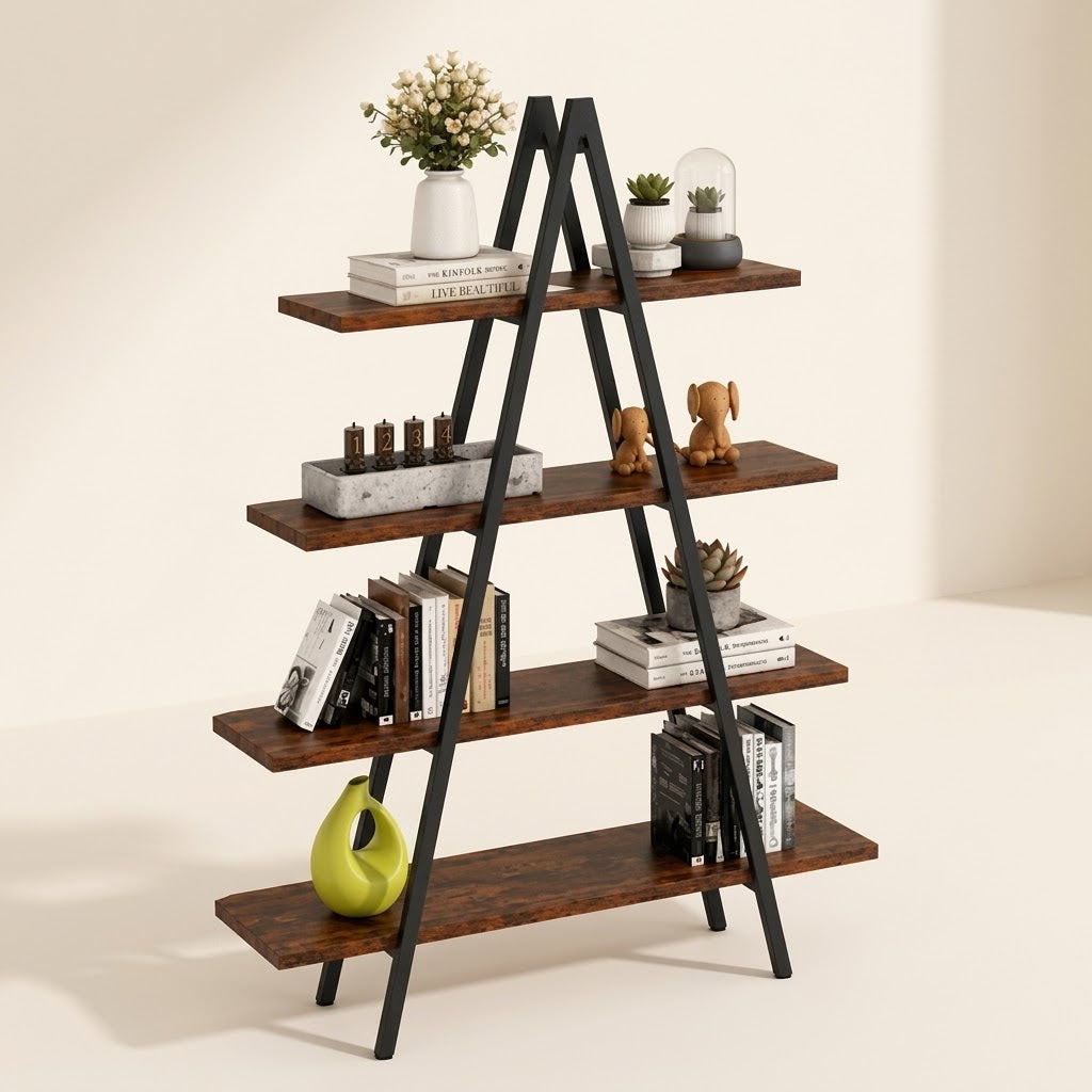 Bookrack – A-Frame Design for Modern Homes