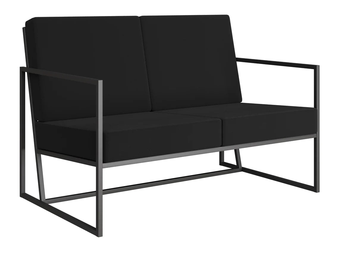 Black Charcoal Sofa (Single & Double Seaters)