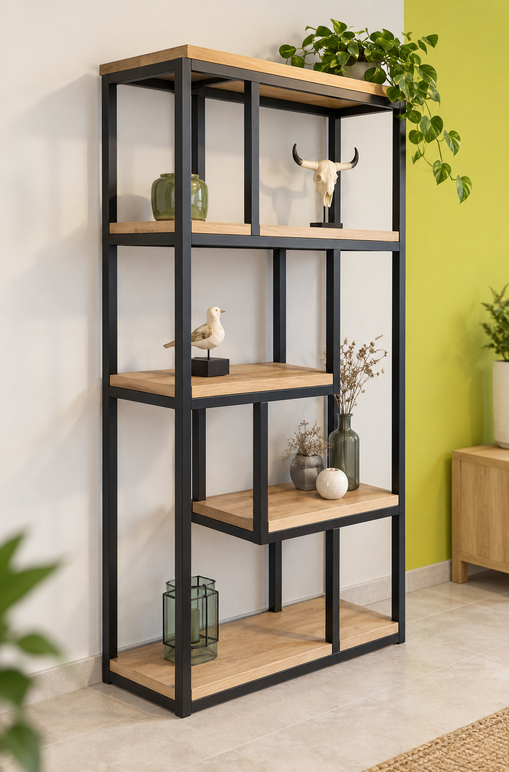 Bookrack – A-Frame Design for Modern Homes