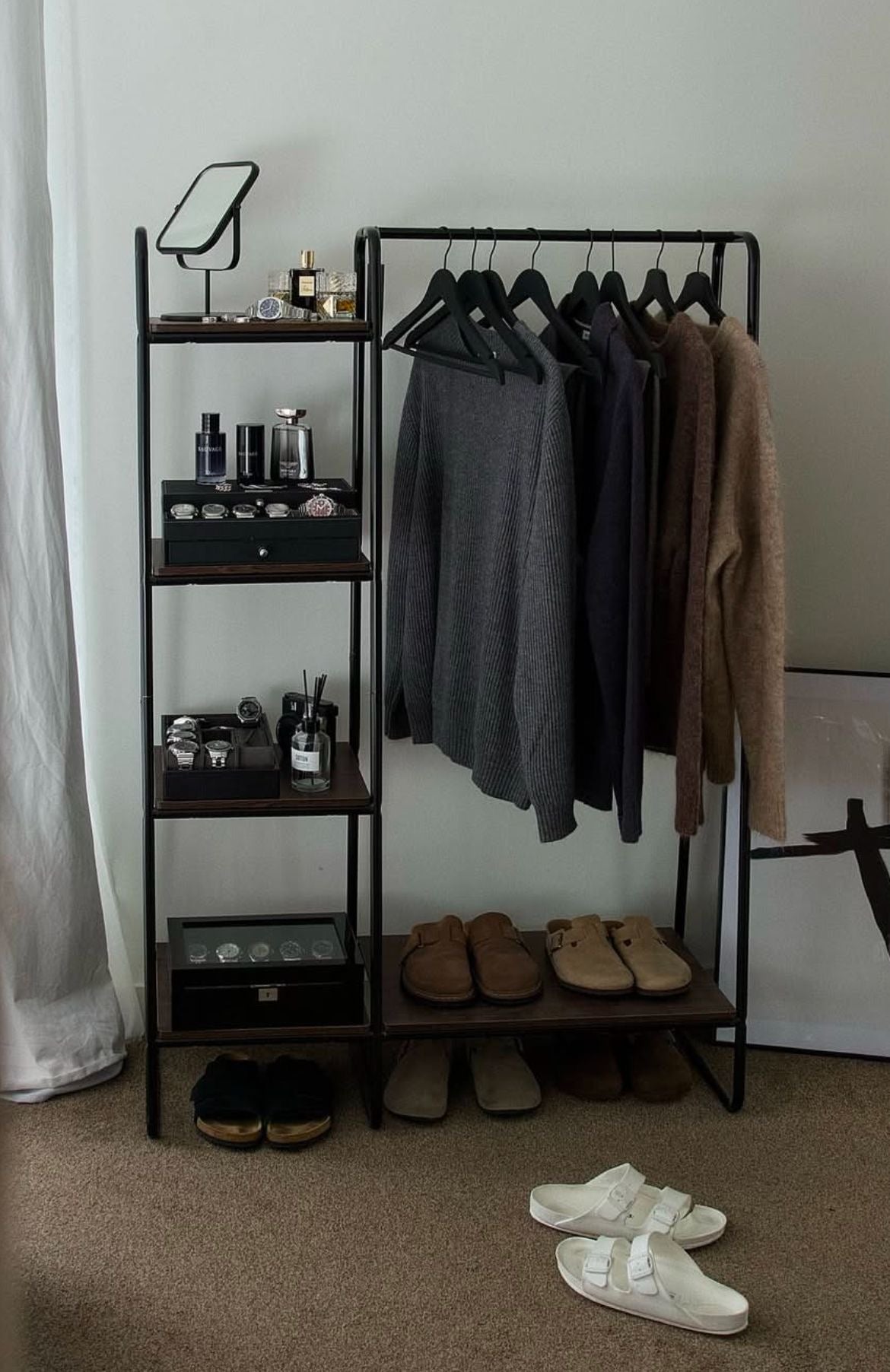 LibasKaar - Stylish Clothes Hanging Organizer