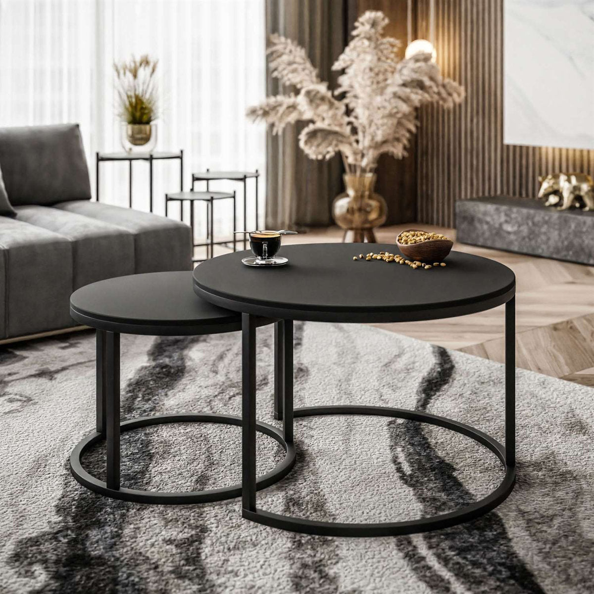 Mehfil Table-Minimal Round Shaped Table