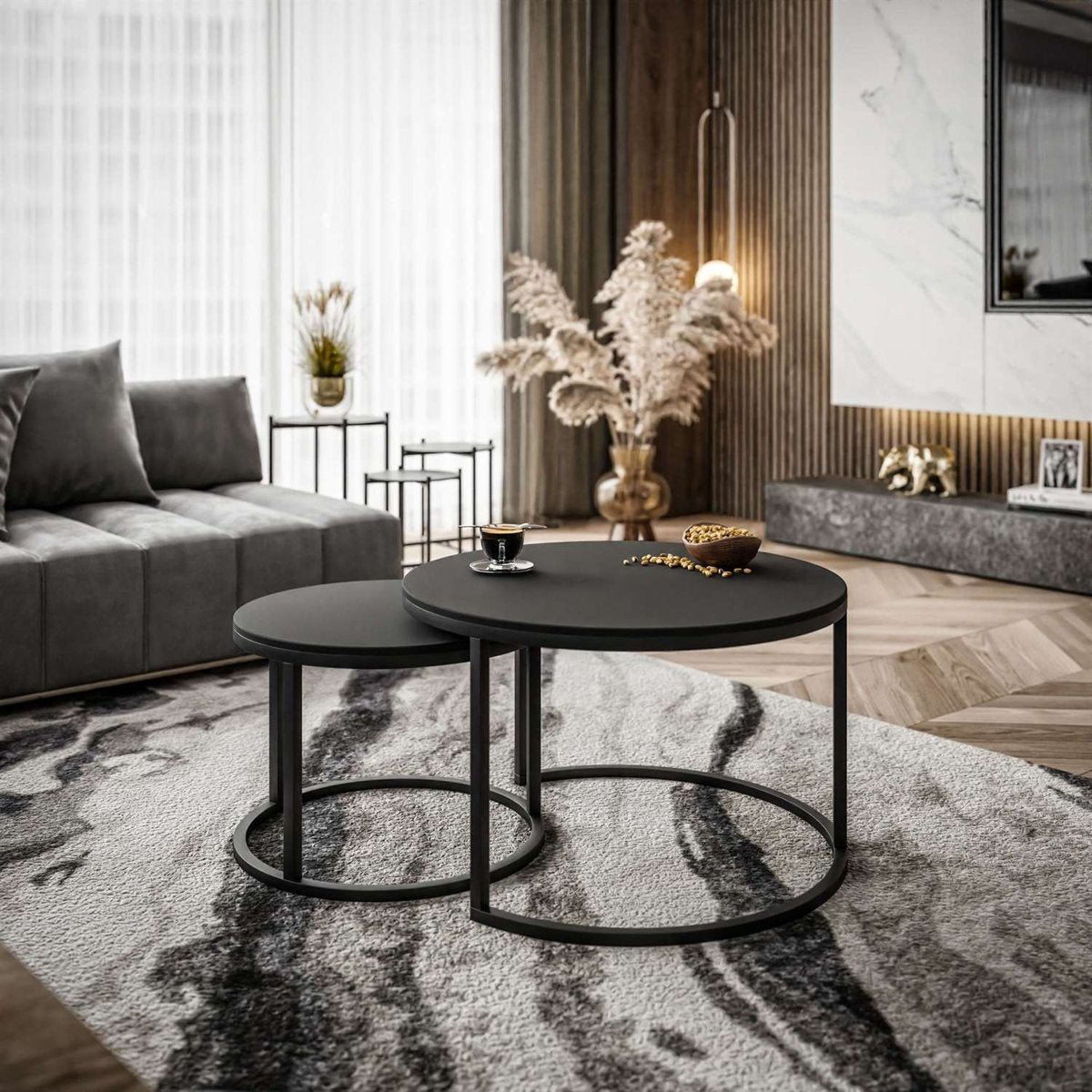 Mehfil Table-Minimal Round Shaped Table