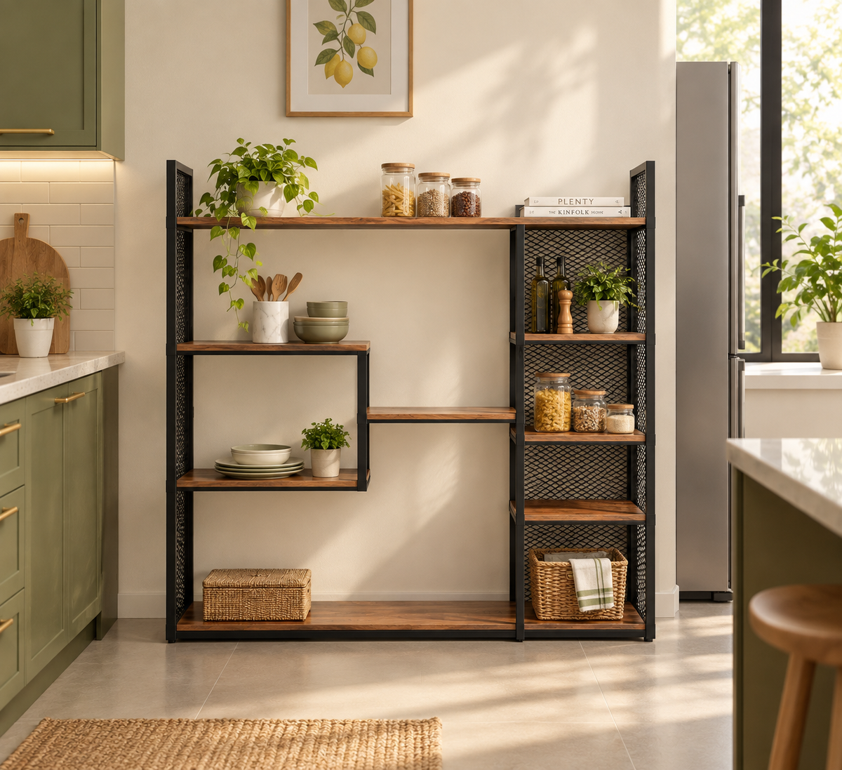 Bookrack – Geometric Storage with Industrial Character - image 3