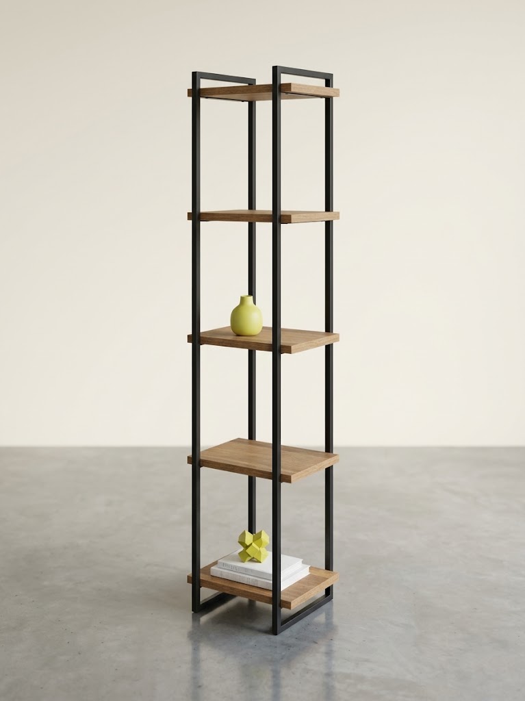 Bookrack – Slim Storage with a Light, Modern Look