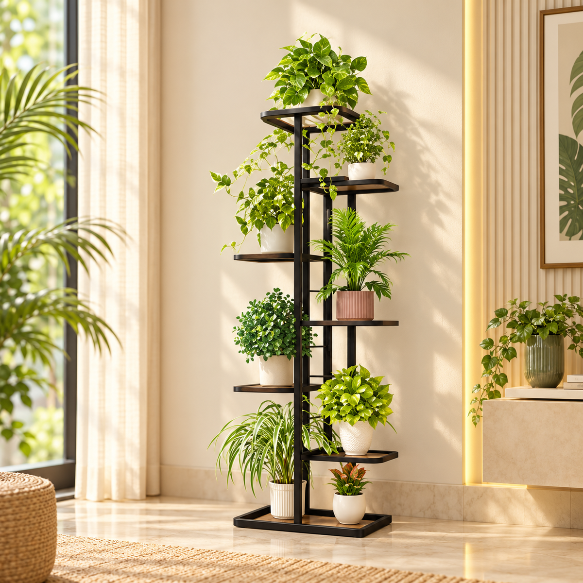 Plant Stand – A Vertical Display for Your Indoor Greenery