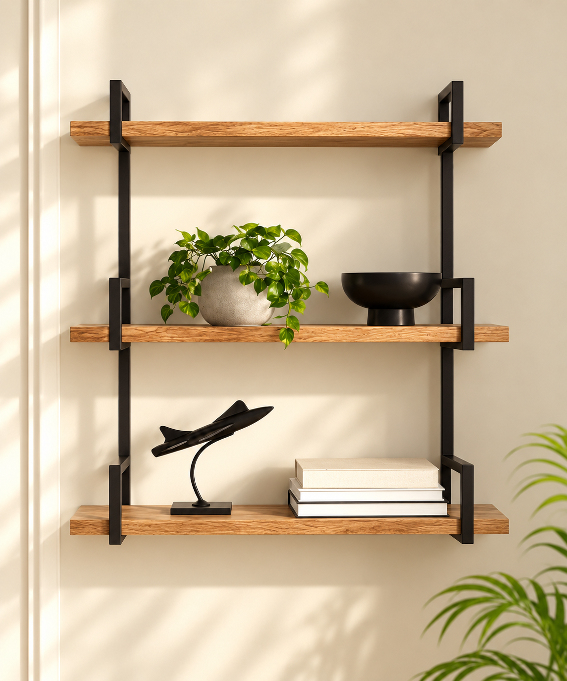 3-Tier Wall Hanging Shelf