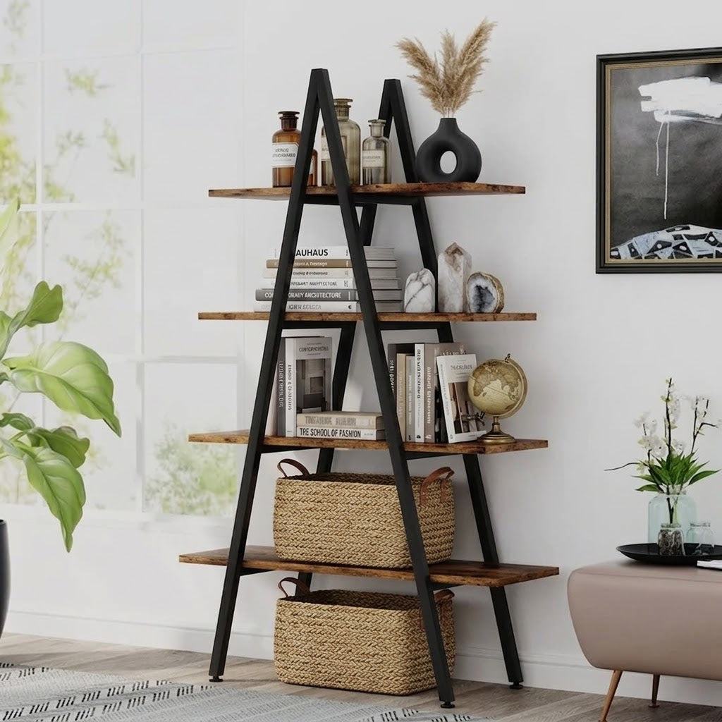 Bookrack – A-Frame Design for Modern Homes