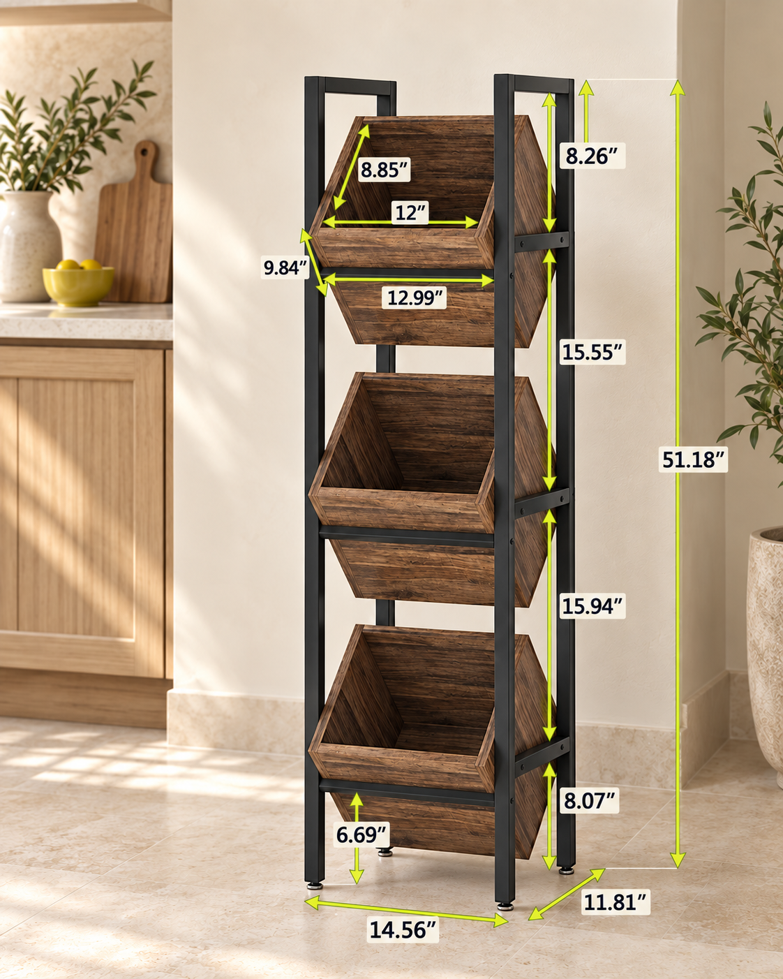 Kitchen Organizer P11 - dimensions