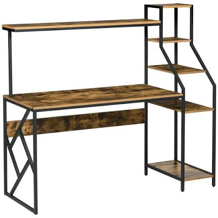 Workstation – Integrated Desk with Multi-Level Storage (P7) image 2