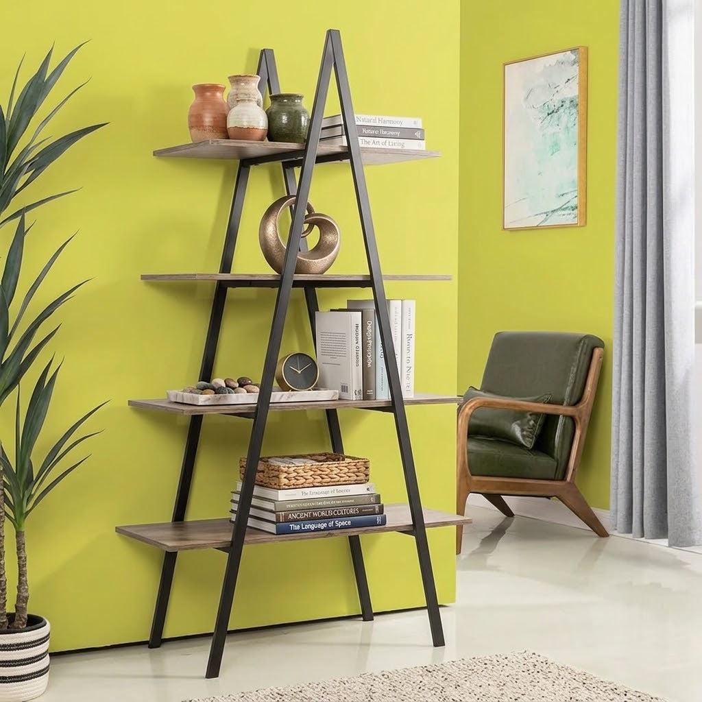 Bookrack – A-Frame Design for Modern Homes