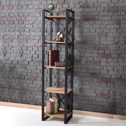 Zikar -Minimal Book Rack for Reflective Corners