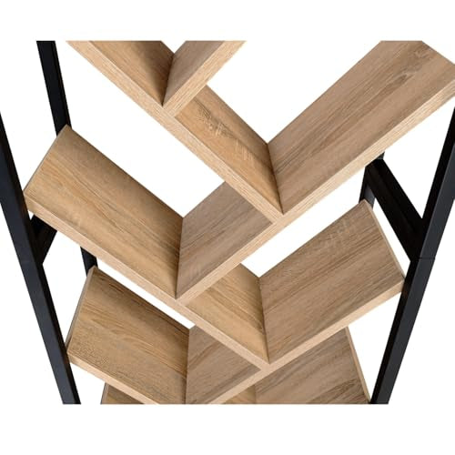 Loha Reck Sufi - Minimal Steel Book Rack – Loha Creation