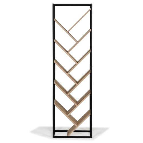 Loha Reck Sufi - Minimal Steel Book Rack – Loha Creation