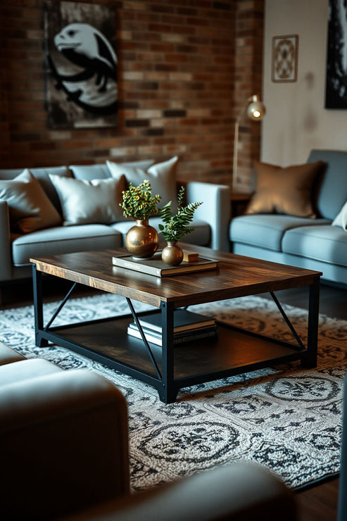 Zaviyah Table-Aesthetic Central Table – Loha Creation