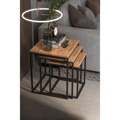 Naqsh - Designer Side End Nesting Table