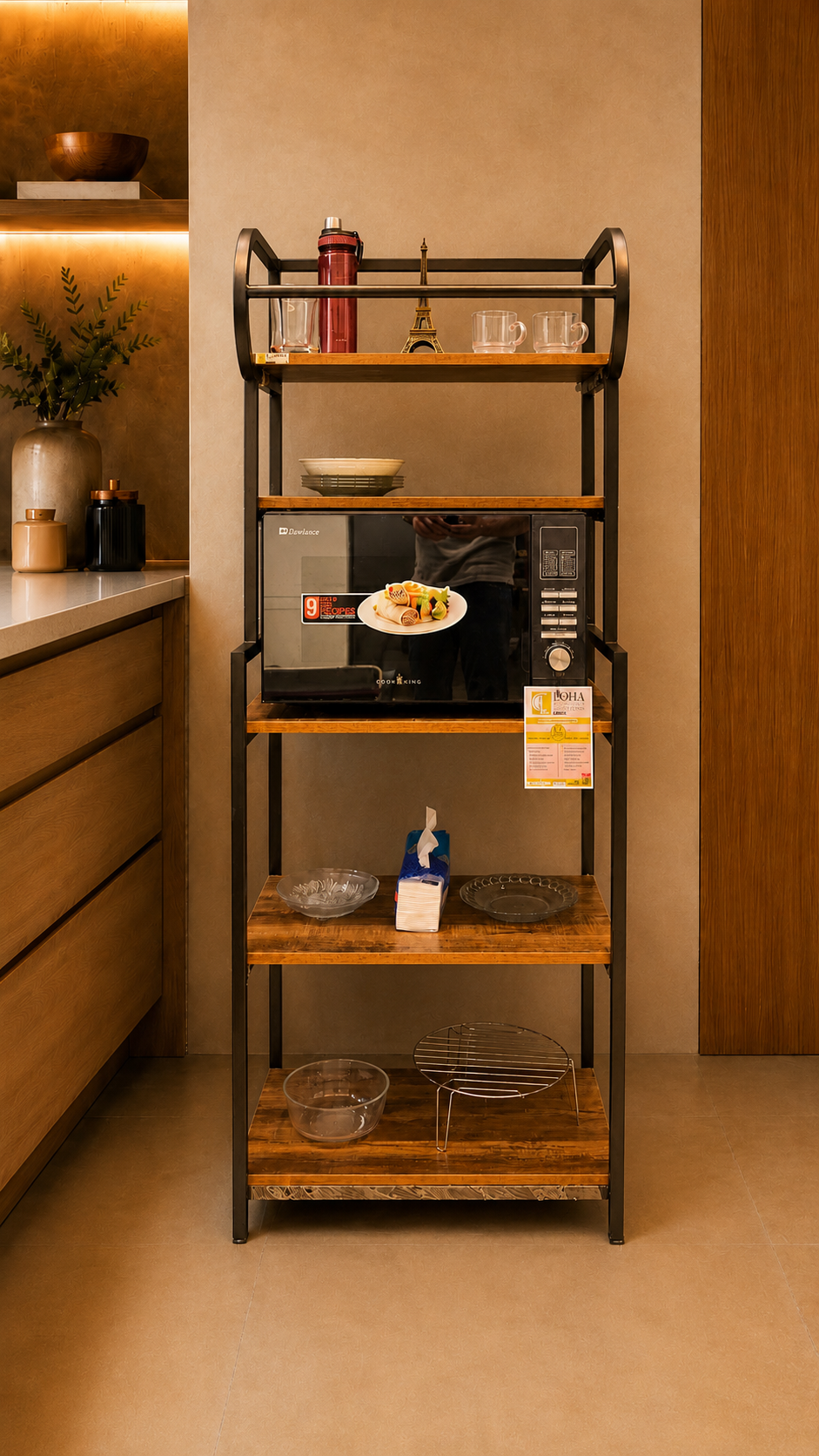 Shaan -e- Bawarchi - Elegant Storage Rack for Kitchen Essentials