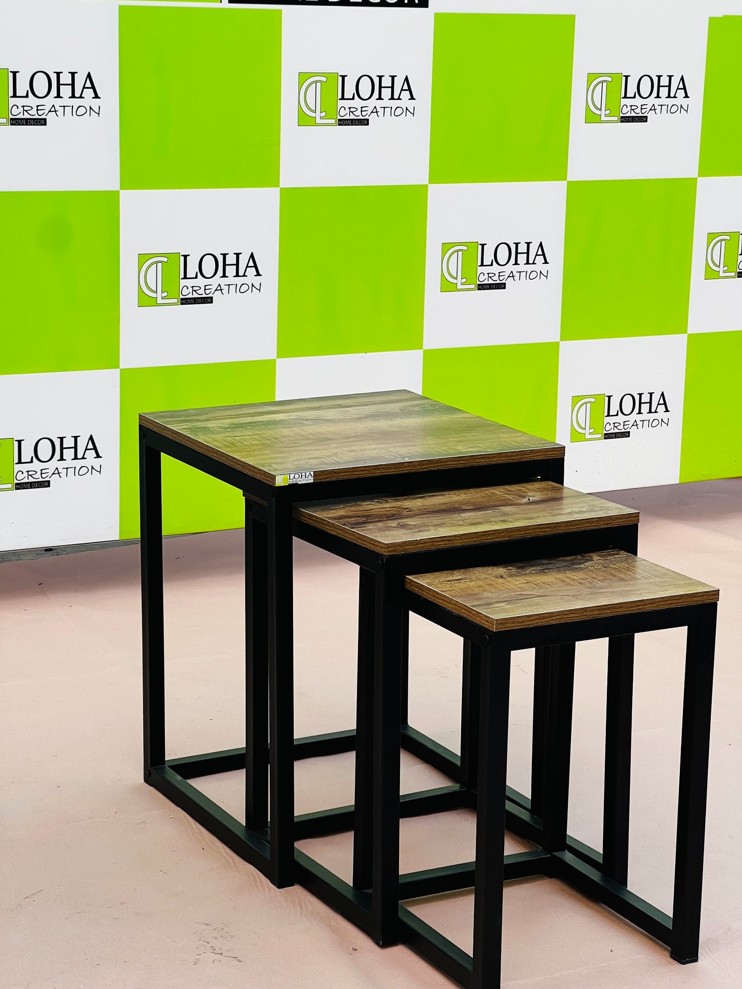 Naqsh - Designer Side End Nesting Table