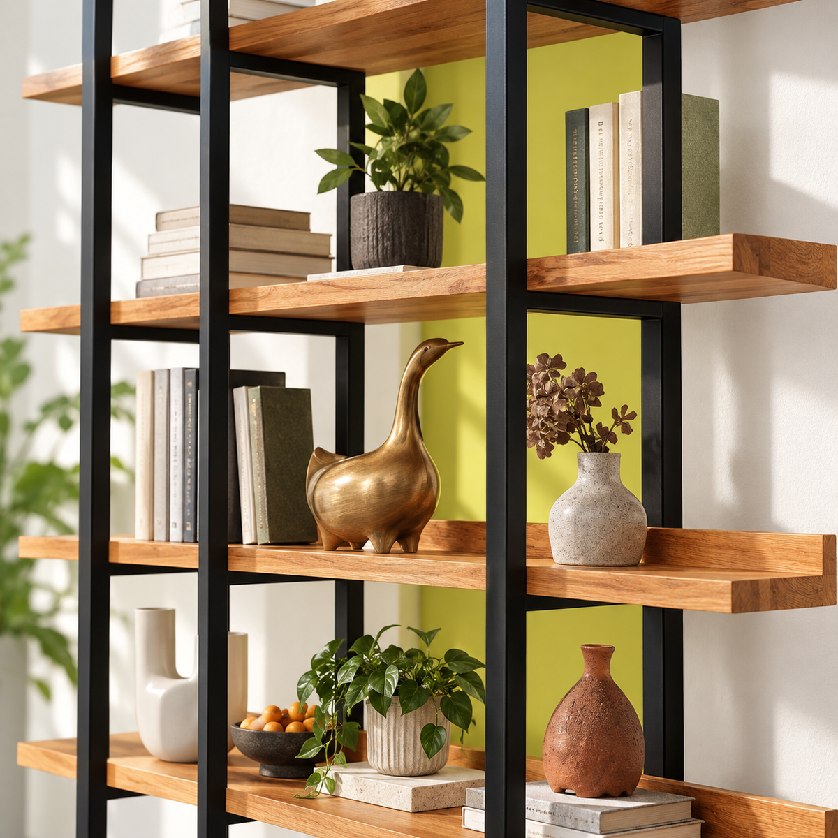 Bookrack – Spacious 5-Tier Storage for Modern Interiors