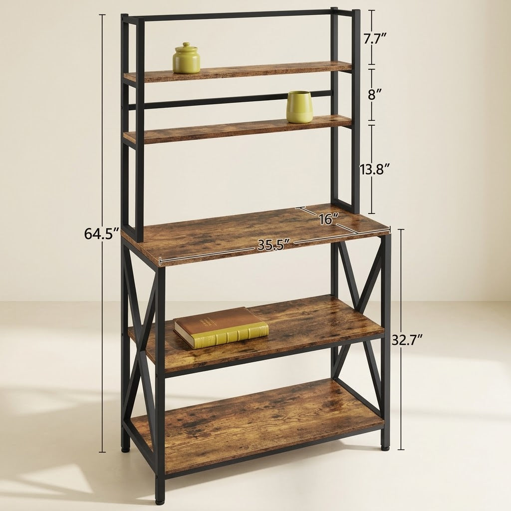 Kitchen Rack – Generous Storage with Rustic Character - image 5