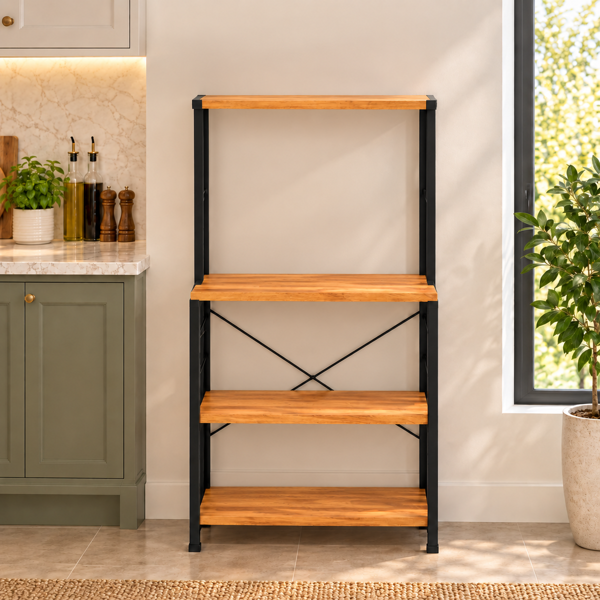 Modern Kitchen Organizer Rack - image 2
