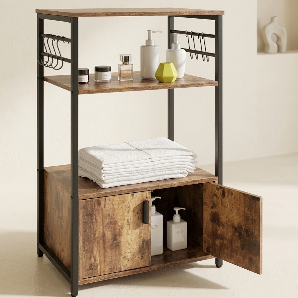 Kitchen Rack – Open Display with Hidden Storage - image 2