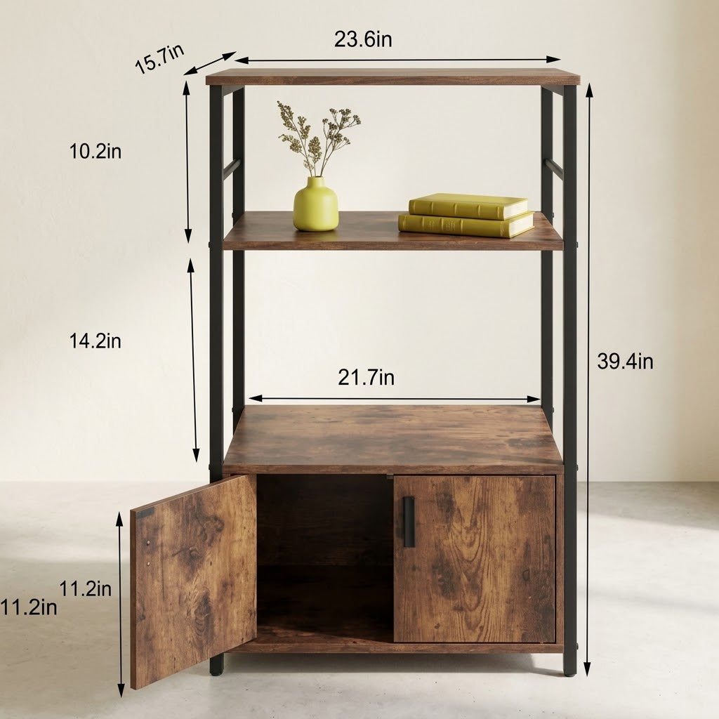 Kitchen Rack – Open Display with Hidden Storage - image 4